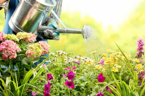 Compliance checks and safety equipment for professional gardening work